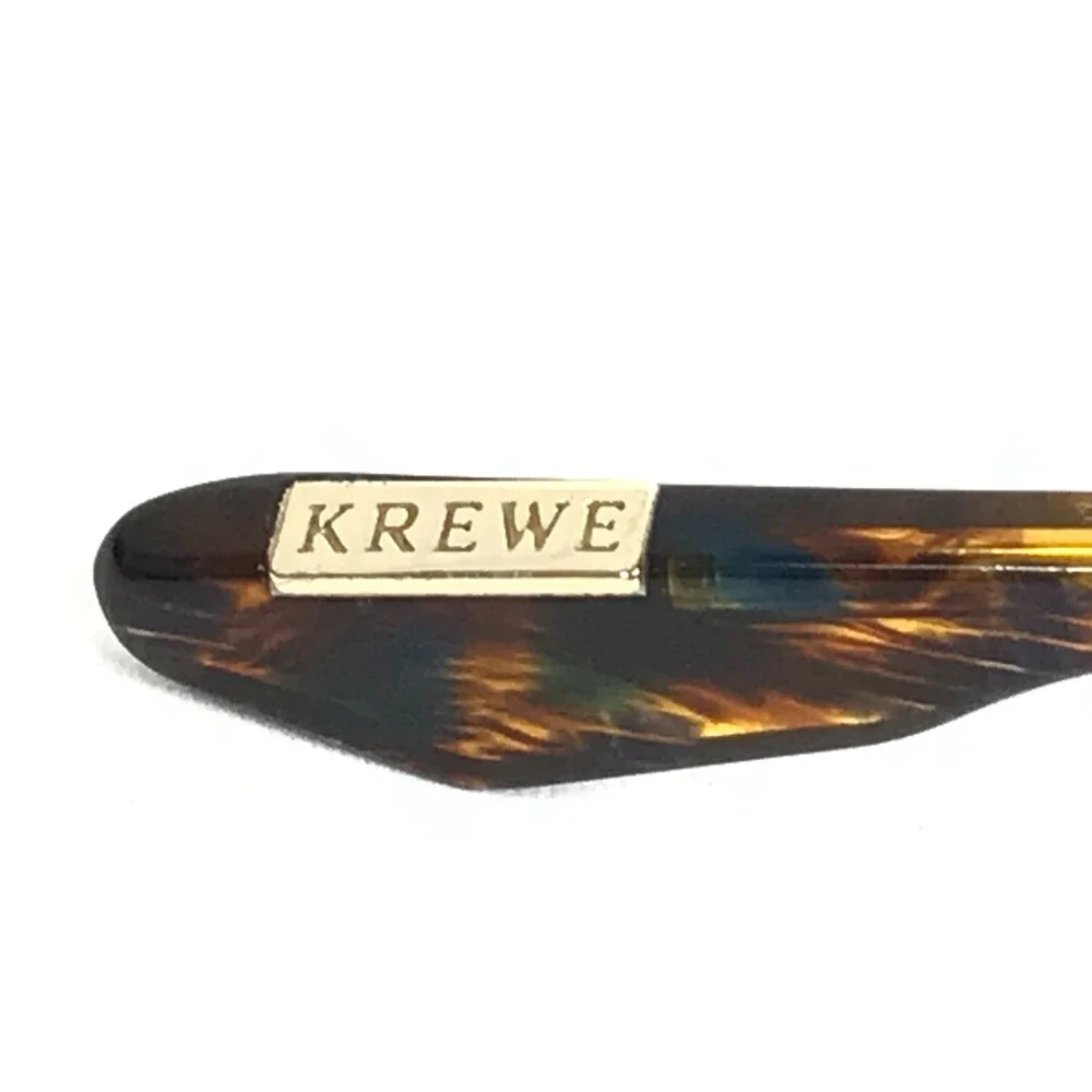 Krewe Eyeglasses Frames ODIN Tortoise Brown Square Full Rim 52-18-135